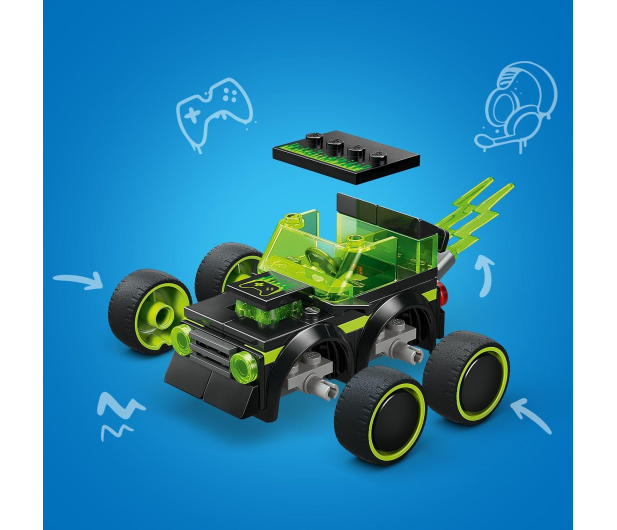 LEGO CITY 60484 Pojazdy — gamingowa wyścigówka - 1473495 - zdjęcie 5